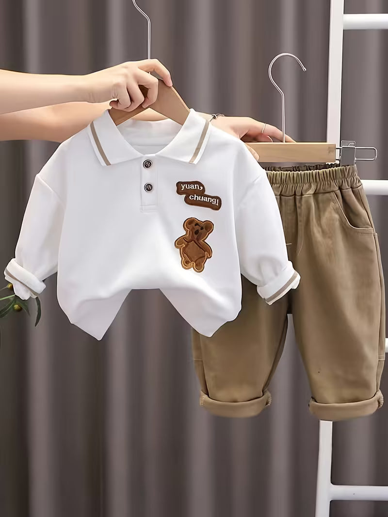 Kids Boys Clothing Children T-Shirt Pants 2pcs/Sets