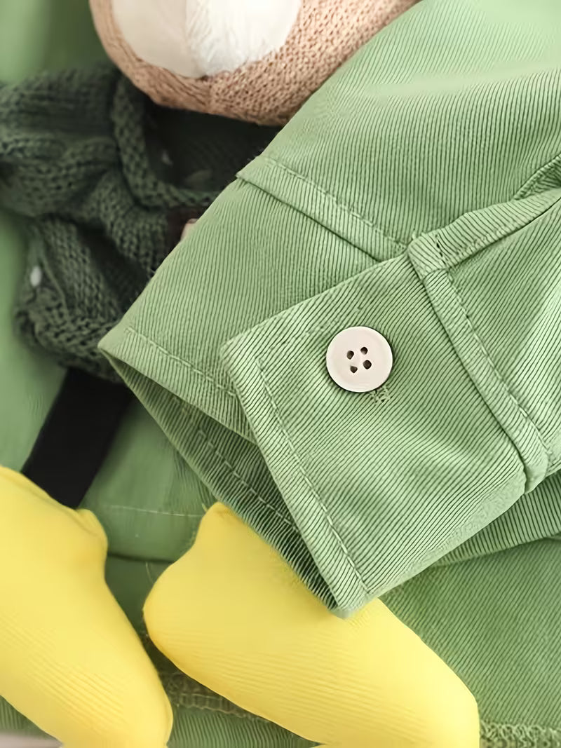 Stylish Boys' Shirt Two-Piece Casual Clothing for Kids