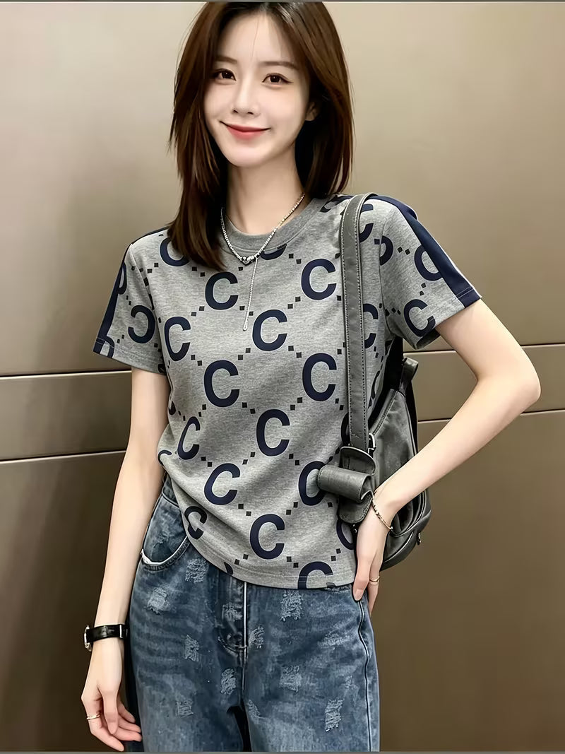 Korean Style Super Nice T-Shirt Short-Sleeved T-Shirt