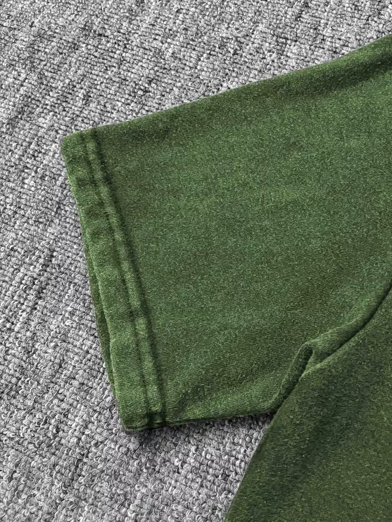 Love Dogs" Beautiful Ladies Washable Short Sleeves Olive Green