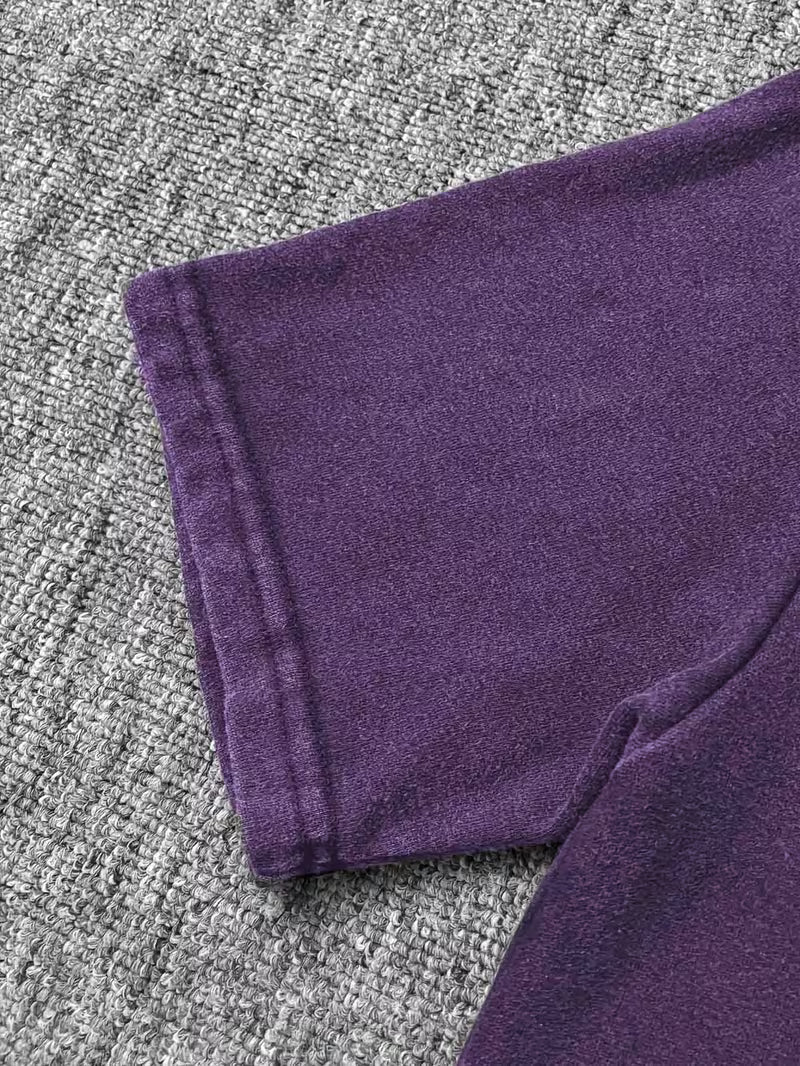 Love Dogs" Beautiful Ladies Washable Short Sleeves Purple