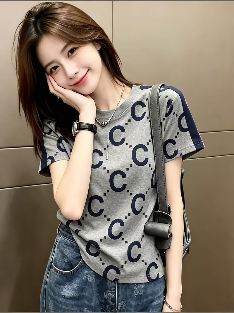 Korean Style Super Nice T-Shirt Short-Sleeved T-Shirt